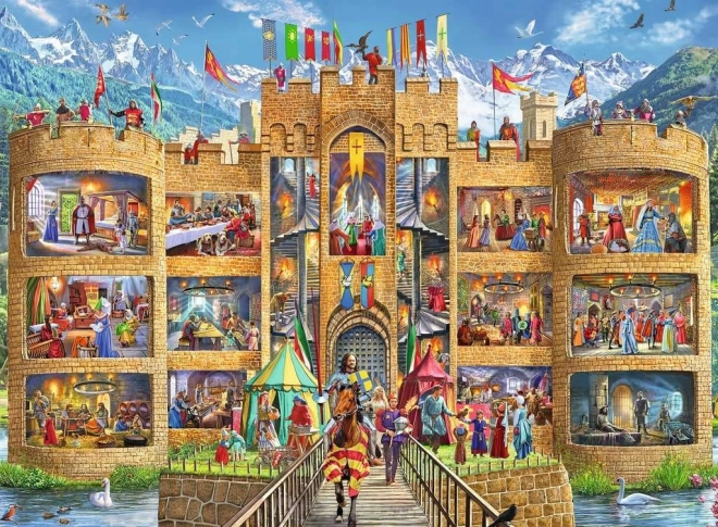 Ravensburger pusle Rüütliloss 150 tk