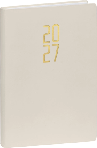 Notique daily diary Ponza 2027 cream 15 × 21 cm