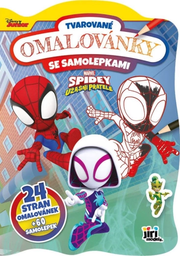 Shaped Spidey Coloring Book