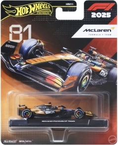 Hot Wheels premium-mudel Formula 1 McLaren – Oscar Piastri #81 1:64