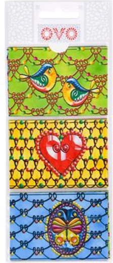 Shrink sleeves for Easter eggs – traditional Czech wirework motif