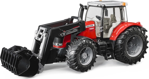 Traktor Bruder Massey Ferguson 7624 esilaaduriga