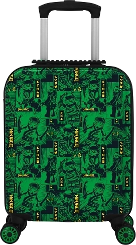 LEGO Ninjago roheline laste reisikohver 46 cm (XS)