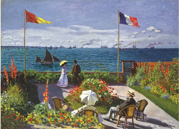 Pusle „Aed Sainte-Adresse’is” 1000 tükki EUROGRAPHICS