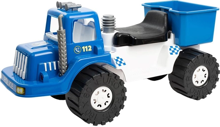 Bayo Police Children's Police Ride-On Toy 70 cm Blue