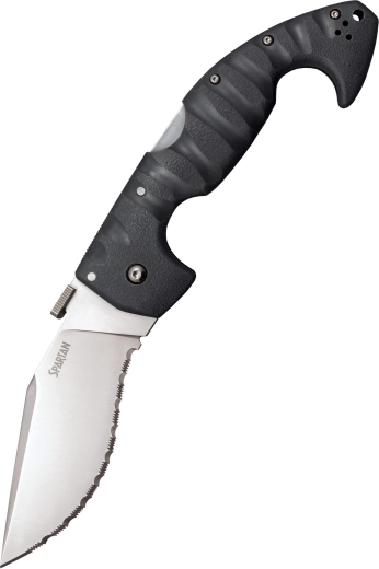 Cold Steel Spartan Serrated taskunuga 11,4 cm, hall, Griv-Ex, klamber