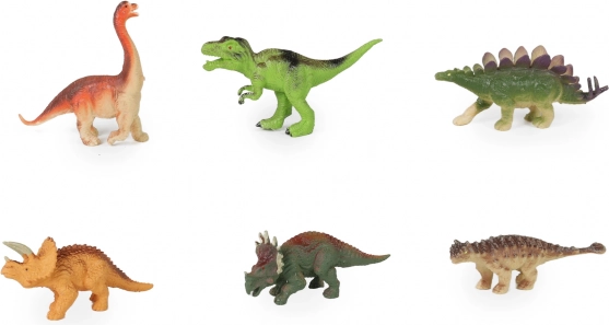 Dinosauruste komplekt karbis, 6 tk