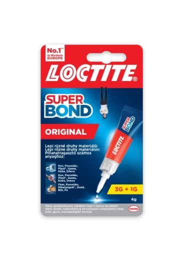 Loctite Super Bond Original 4 g – liquid instant adhesive