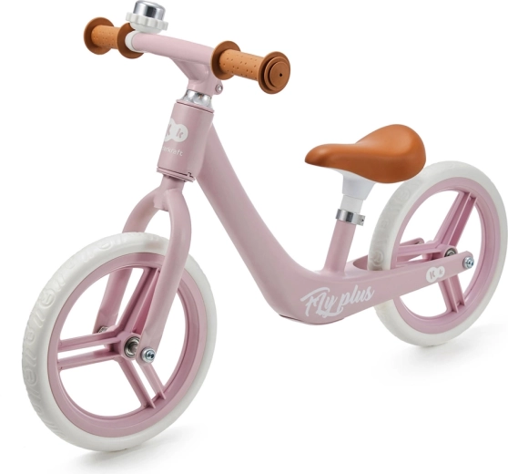 Kinderkrafti jooksuratas Fly Plus, värv powder pink