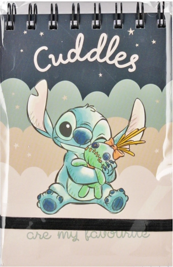 Ruudukujuline märkmik A6 Lilo ja Stitch