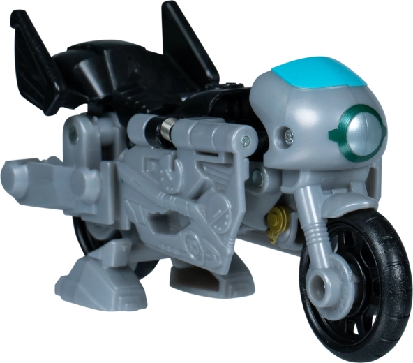Two modes of fun: motorcycle and robot