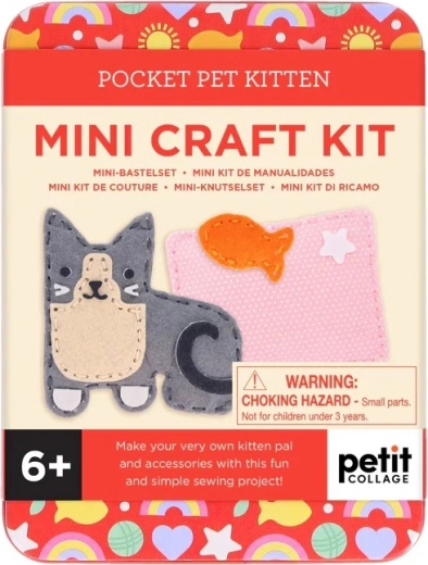 Petit Collage Mini Kit for Sewing a Kitten