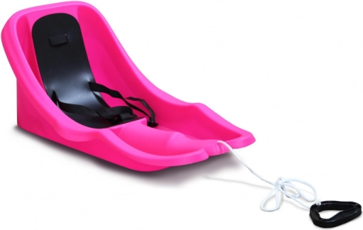 Laste kelk seljatoega BABY RIDER MONSTER – roosa, must iste