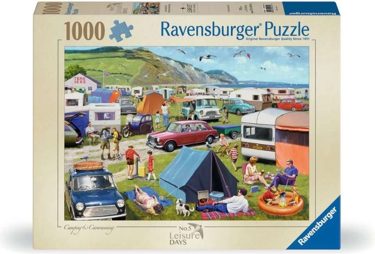Ravensburger pusle Leisure Days nr 5: telkimine ja karavaniturism 1000 tükki