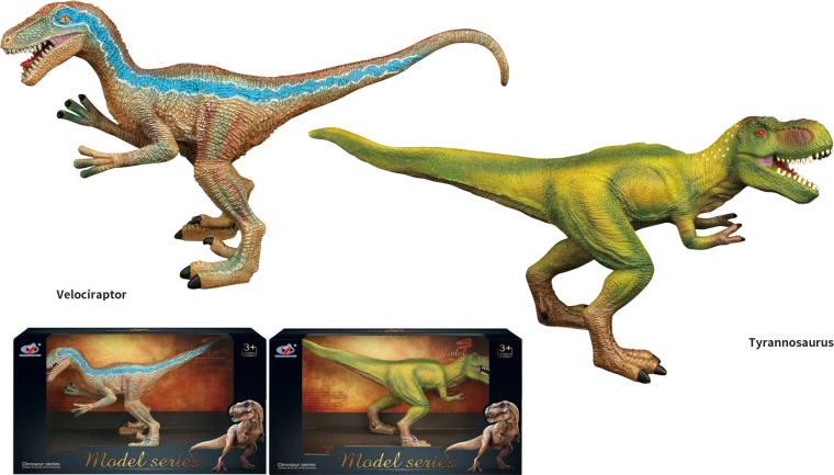 Dinosauruste maailm – dinosauruste figuurid V56, 2 liiki