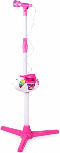 Adjustable stand and handheld microphone