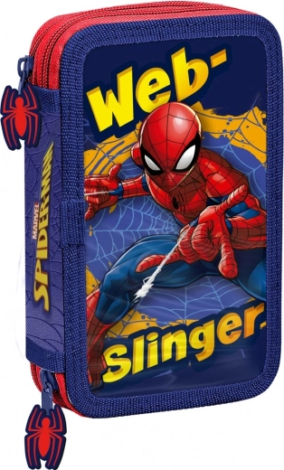 Kahe sahtliga varustatud pinal SPIDERMAN punane‑sinine