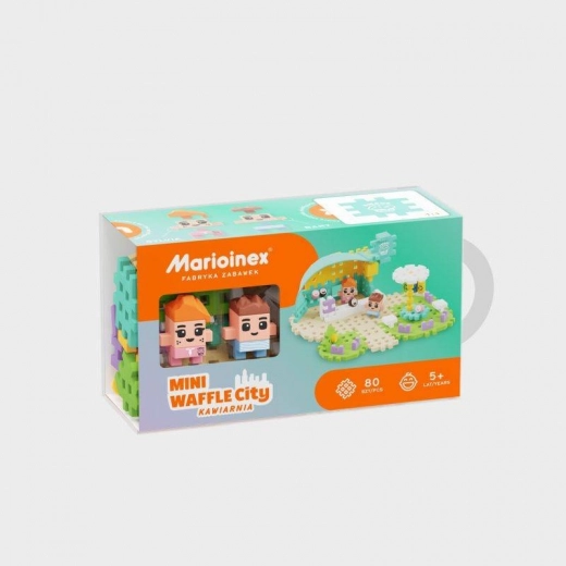 Ehituskomplekt Mini Waffle – kohvik, 80 osa