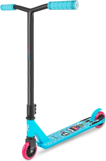 Durable peg-cut deck and FLEX FENDER brake