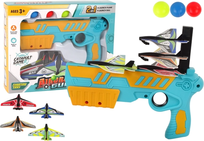 Kuuli- ja lennukipüstol 2in1