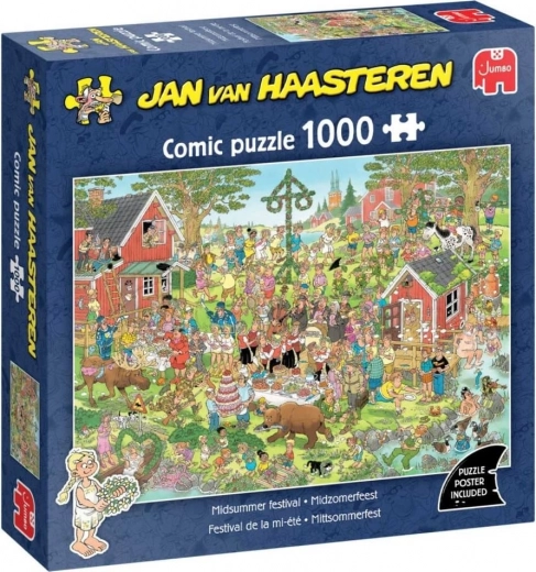 Jumbo pusle Jan van Haasteren suvefestival 1000 tükki