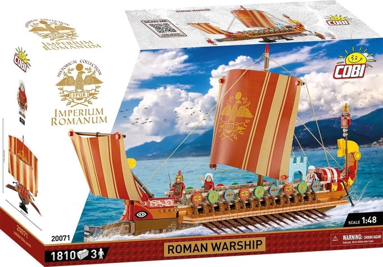 Constructive Set - Roman Warship 1810 Pieces