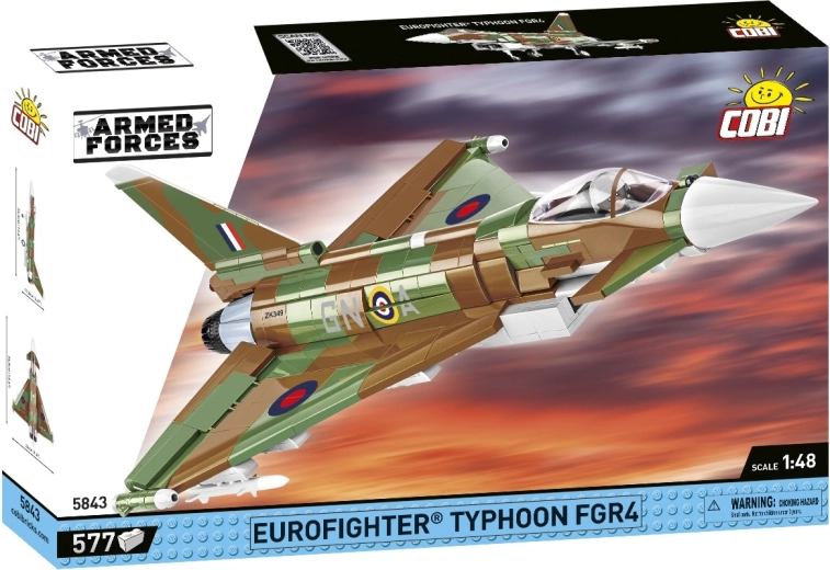 Eurofighter Typhoon FGR4 model kit in 1:48 scale