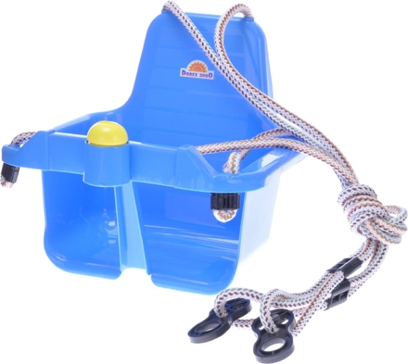 Children's swing with horn blue 18m+