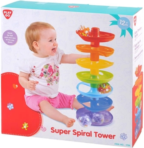 Playgo super spiraaltorn lastele