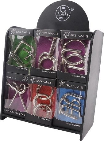 SPARKYS Metal Puzzles – assorted types