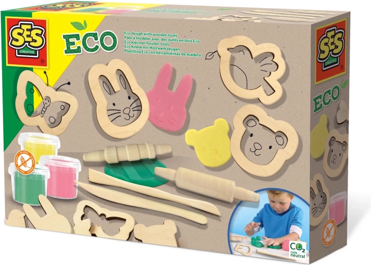 ECO voolimismass puidust tarvikutega