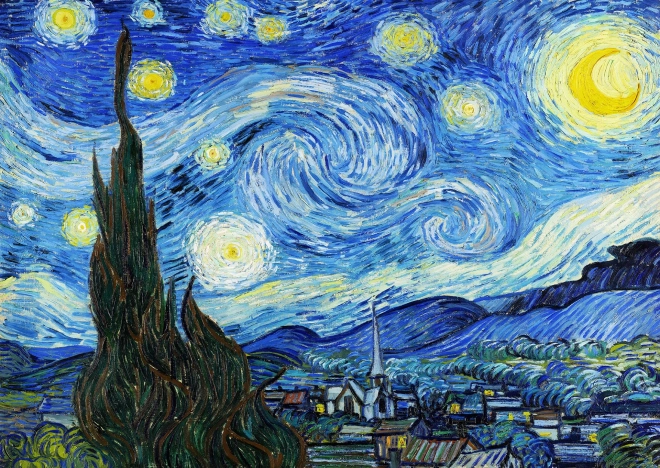 Pusle Vincent Van Gogh: Täheline öö 1000 tükki