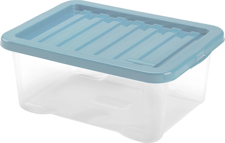 HEIDRUN Quasar 18 l plastic storage box with lid