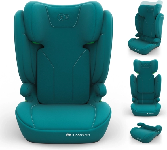 Kinderkraft turvatool I-SPARK 2 PLUS i-Size 100–150 cm roheline