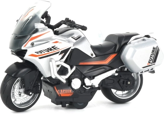 Pull-back motorcycle 1:10 without batteries