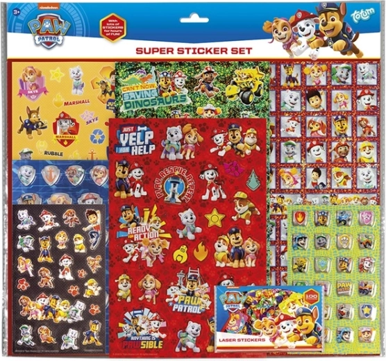 Big set: 8 sheets and over 300 stickers
