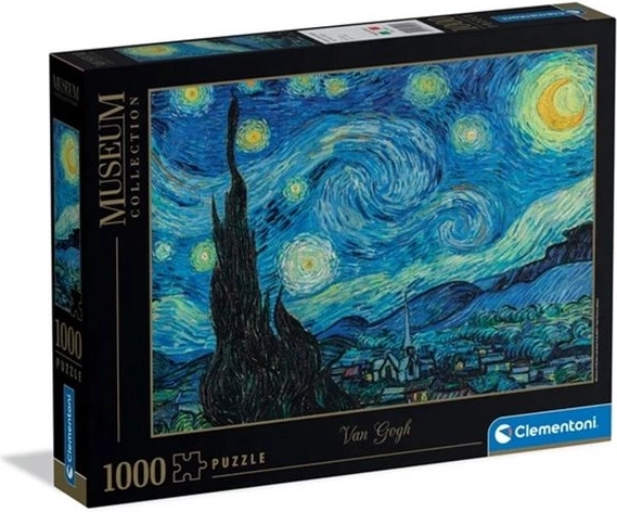 Clementoni pusle Museum Collection van Gogh Täheline öö 1000 tükki