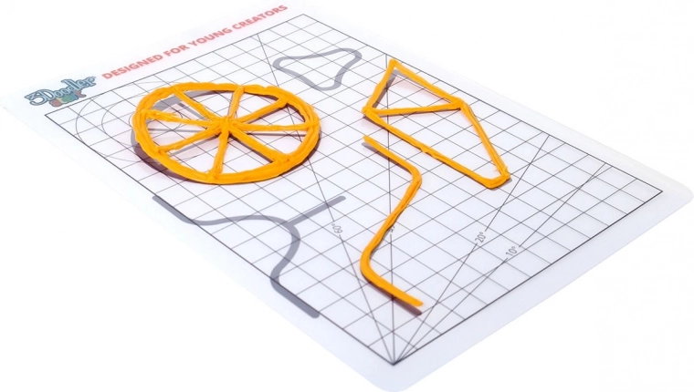 Šabloon 3D-pliiatsile 3Doodler Start+ 14,8 × 21 cm
