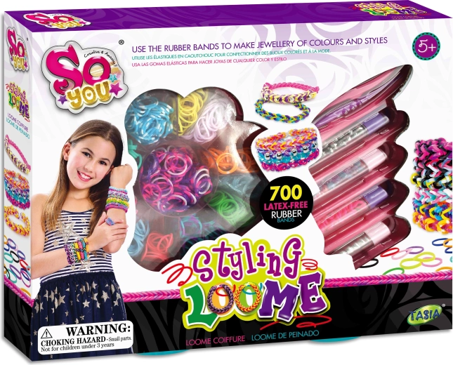 Tasia latex-free rubber band bracelet kit – 700 pcs