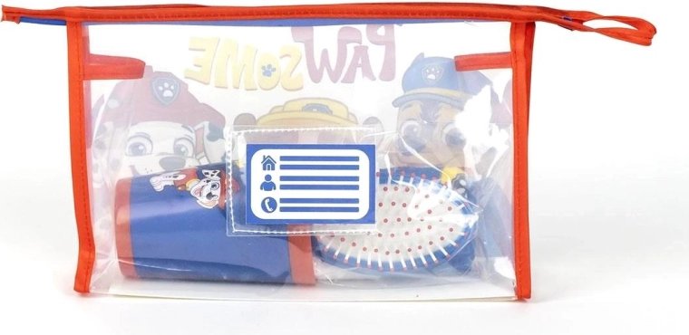 Transparent zip travel bag
