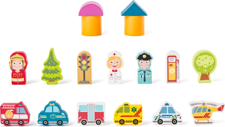 Vehicles, figures, and accessories for lively stories