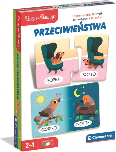 hariv mäng Clementoni – vastandid (alates 2. eluaastast)