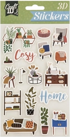 3D kleebised Home