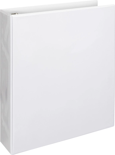 Catalog binder A4 with D-rings 55 mm, white