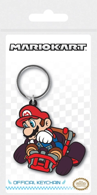 Rubber Keychain Mario Kart