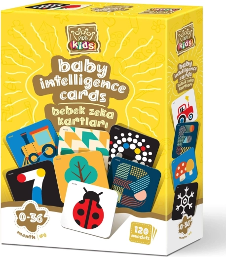 ART PUZZLE Art Kids Baby intelligent flashcards for infant development