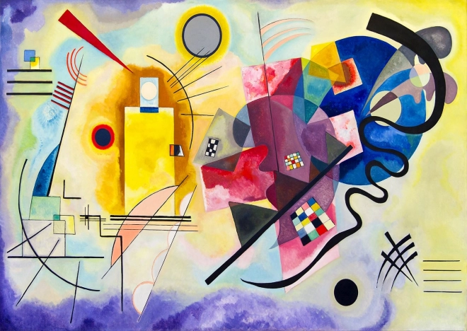 Pusle Vassily Kandinsky „Kollane, punane, sinine” 1000 tükki