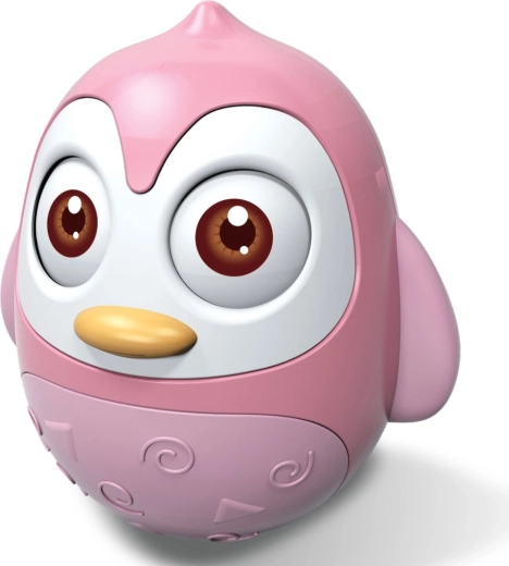 Wobble Toy Penguin Pink BABY MIX