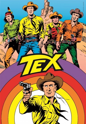 Clementoni puzzle 1000 pieces – TEX western poster