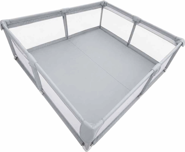 Breathable mesh walls for maximum visibility